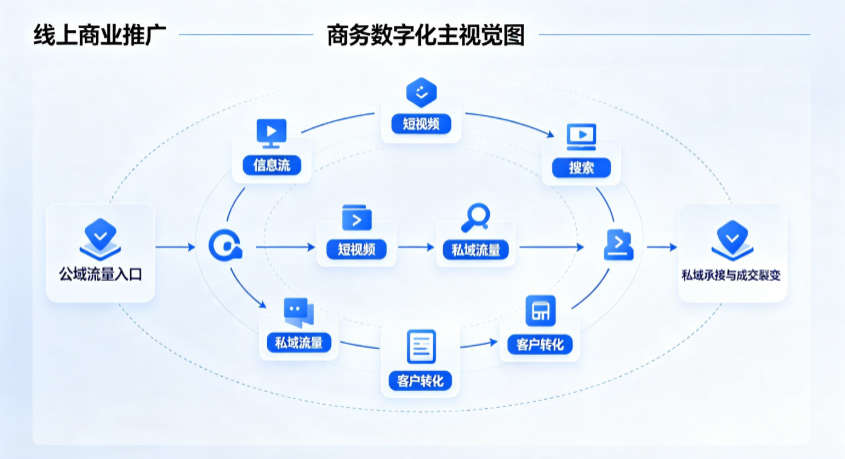 兰州线上商业推广怎么做？全域流量闭环搭建与低成本转化实战指南
